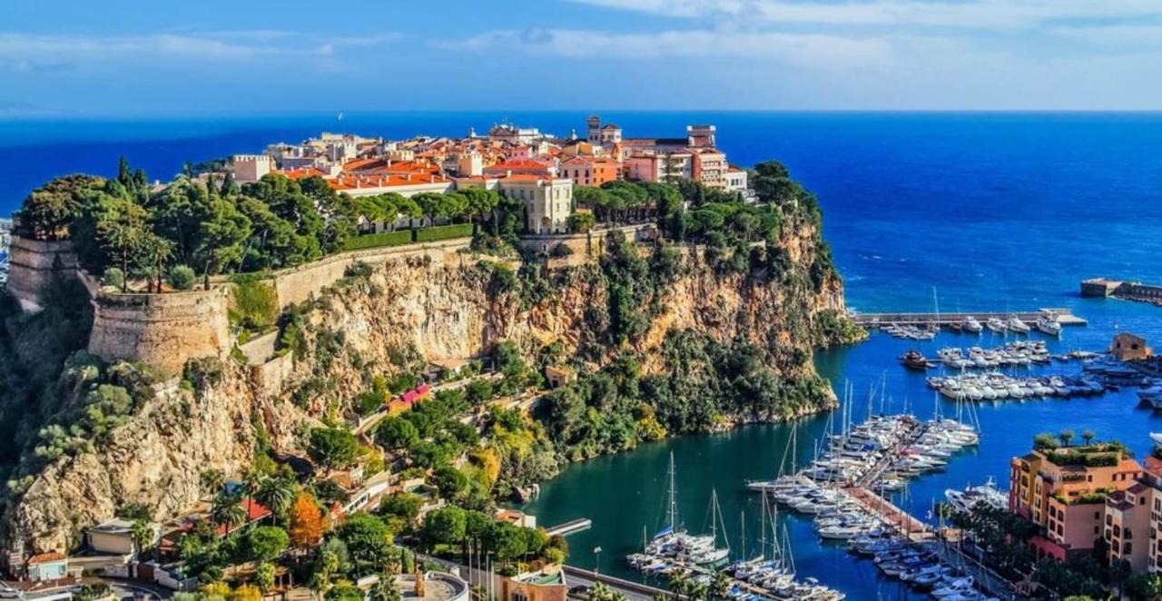 보솔레이 Luxurious Flat At 5 Min By Walk To Monaco, Free Parking And Sea View 아파트 외부 사진